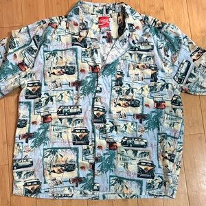 Reyn Spooner Tropical Van Print Shirt